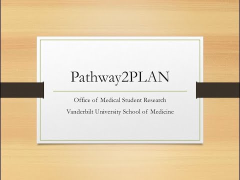 Pathway2plan Process