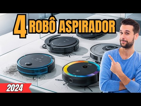 🏆 [TOP 4] Melhor Robô Aspirador BOM e BARATO 2024 - Qual Melhor Robô Aspirador Custo Benefício?