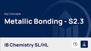 Metallic Bonding [IB Chemistry SL/HL]