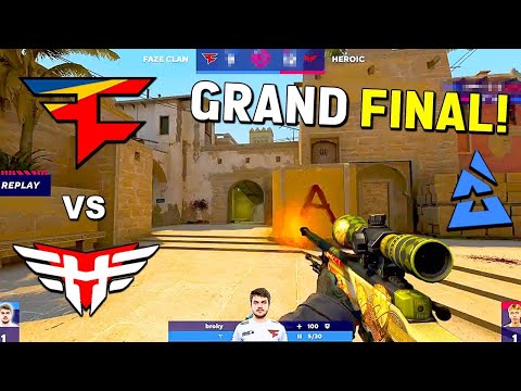 EPIC GRAND FINAL! FaZe vs Heroic - HIGHLIGHTS - BLAST Premier / CSGO 2022