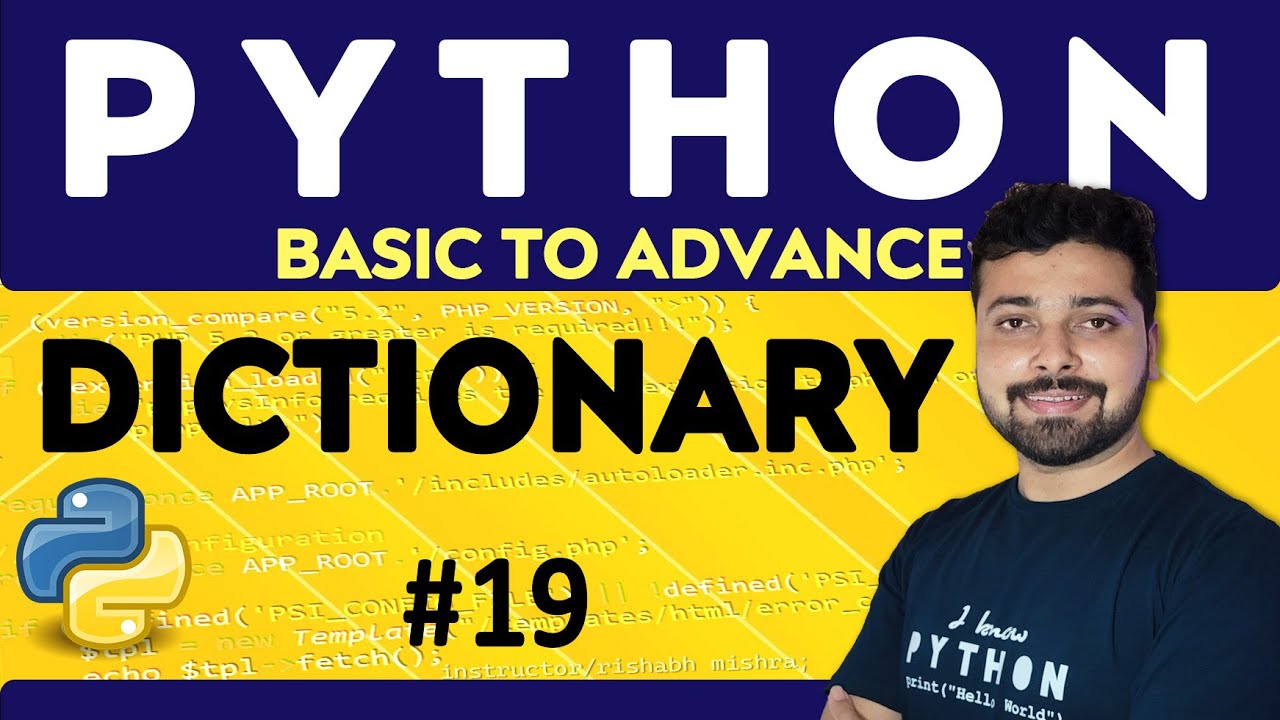 Dictionary in Python with Examples | Python Tutorial in Hindi 19