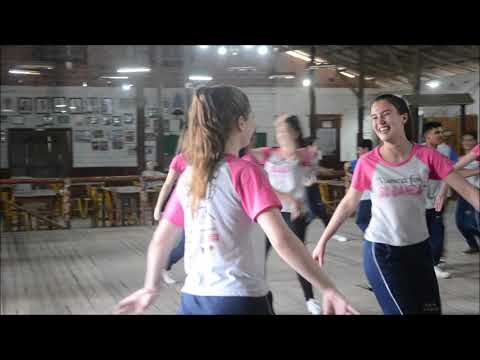 Aquecimento Cênico CTG Alma Crioula, grupo juvenil