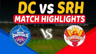 DC vs SRH IPL 2020 Full Match Highlights