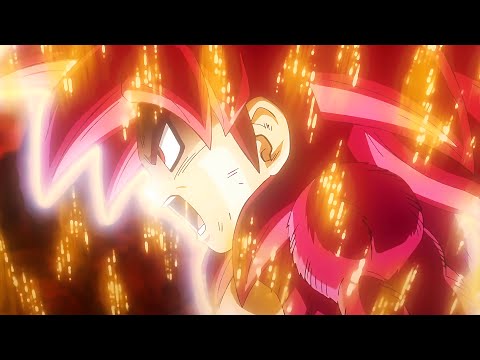 Goku si trasforma in Super Sayan 4 - Dragon Ball Daima
