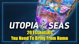 Royal Caribbean Utopia Of The Seas: 20 Essentials You Need To Bring With You For A Memorable Cruise