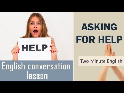 Asking for Help - Useful Expressions for Learning English