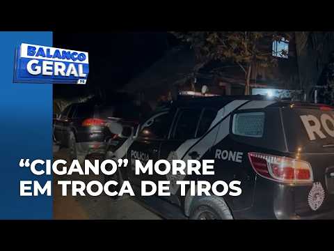 Chefe do tráfico em Campo Largo morre em troca de tiros com a polícia