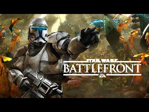 Star Wars Battlefront II: NEW Felucia Clone Commando Instant Action Gameplay