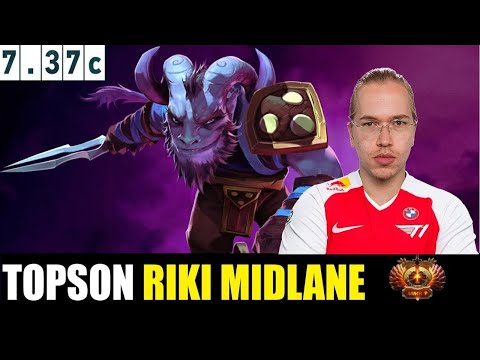 🤯TOPSON [RIKI] MID 7.37C - DOTA 2 HIGHEST MMR MATCH #dota2   #dota2gameplay  #topson