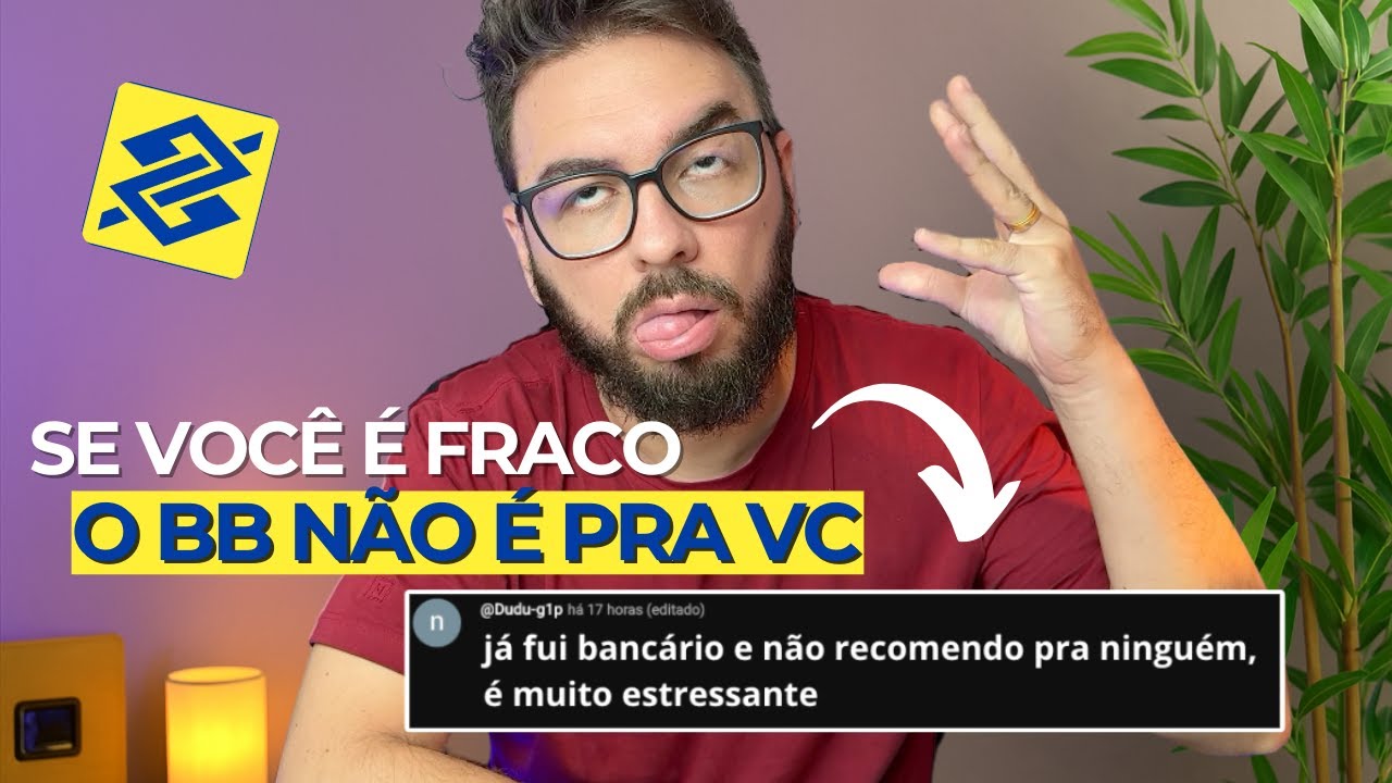 BANCO DO BRASIL COMPETITION IS NOT FOR EVERYONE | Responding to comments