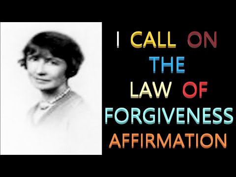 Invoco la Legge del Perdono | Florence Scovel Shinn