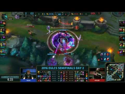 Highlights G2 vs UOL Game 4, Semifinal EU LCS Summer Playoffs 2016