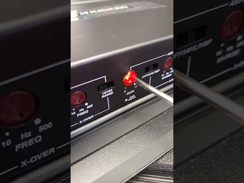 Setting gains made easy with Kicker KXMA amplifiers #KickerAudio #Amplifier #Amp