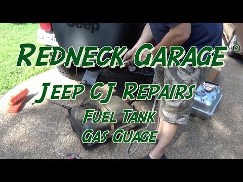 Jeep CJ-7 - Fuel Issues - New Gas Tank, New Fuel Gauge, Fuel Pump- FIXED !
