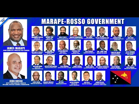 The Papua New Guinea Cabinet Ministries.