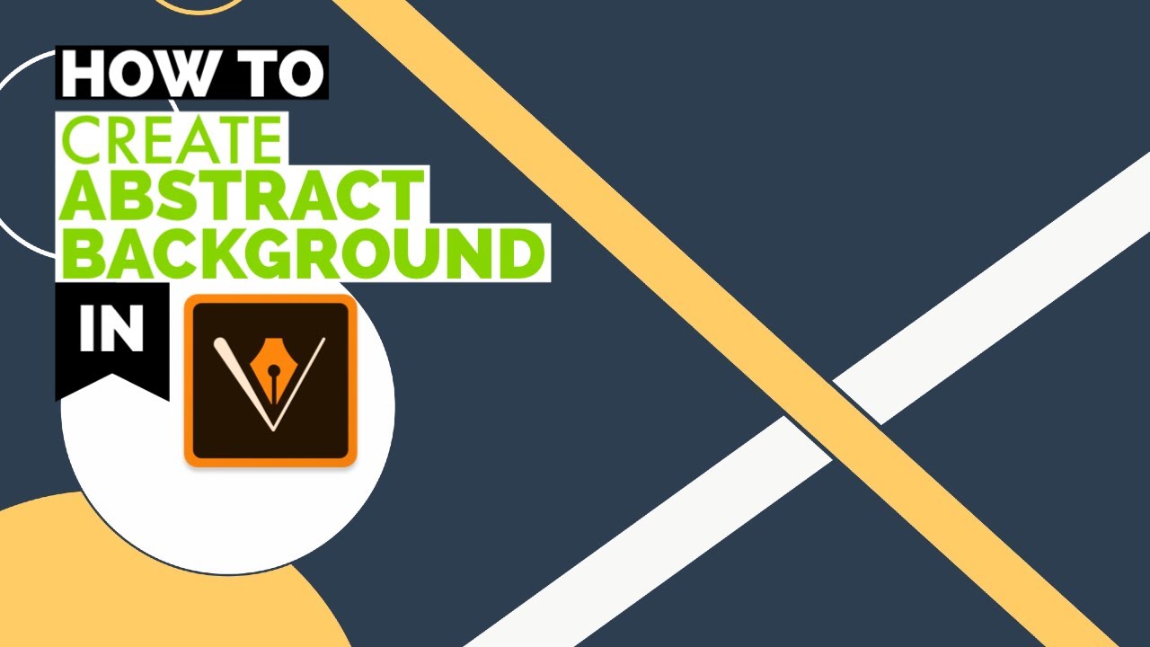 Adobe Illustrator Draw | Abstract Background Tutorial #1 | Geometric Shapes