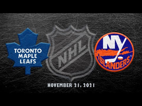 NHL Maple Leafs vs Islanders | Nov.21, 2021