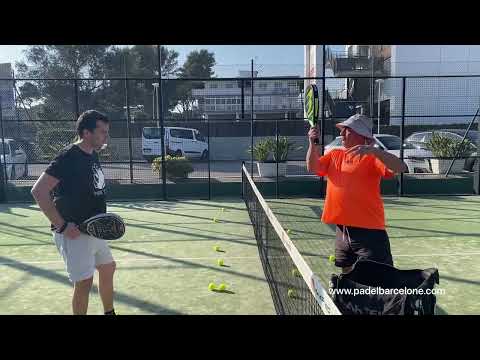 Julien en stage de Padel à Barcelone
