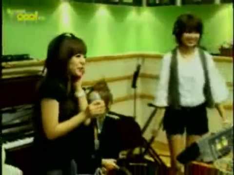 [RADIO] SNSD Sunny Seohyun Yoona Yuri singing "Sunny" @ 090703 Kiss The Radio