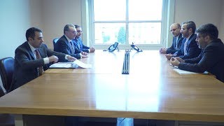 ԱԳ նախարար Զոհրաբ Մնացականյանի հանդիպումը Իրանի դատական համակարգի ղեկավարի՝ միջազգային հարցերով տեղակալ, Իրանի մարդու իրավունքների գերագույն խորհրդի քարտուղար Ալի Բաղերիի հետ