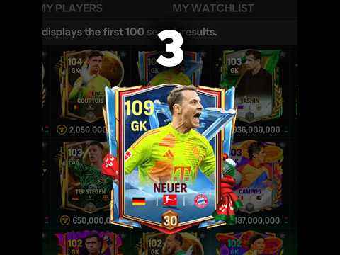 Top 10 GK‼️ #fcmobile