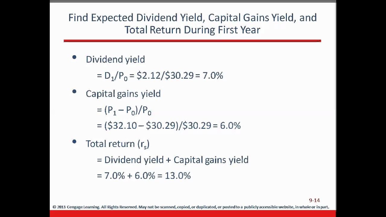 CH 9 Stock Valuation