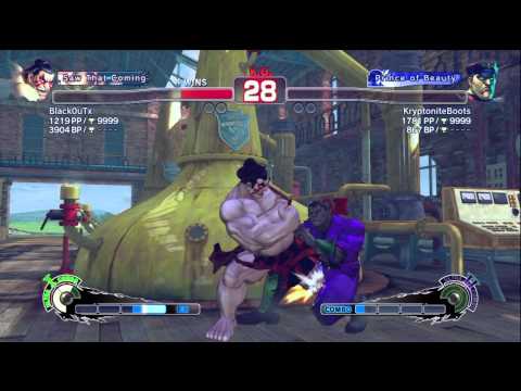 SSF4:AE XBL - Black0uTx (HO) vs KryptoniteBoots (BI)