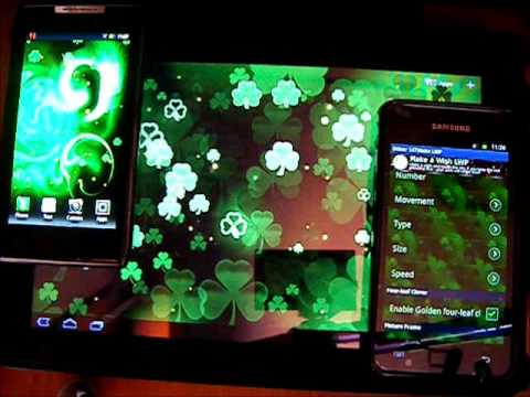 Shamrock Live Wallpaper Video