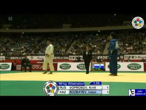 Kirill Voprosov (RUS) - Islam Bozbayev (KAZ) [-90kg]