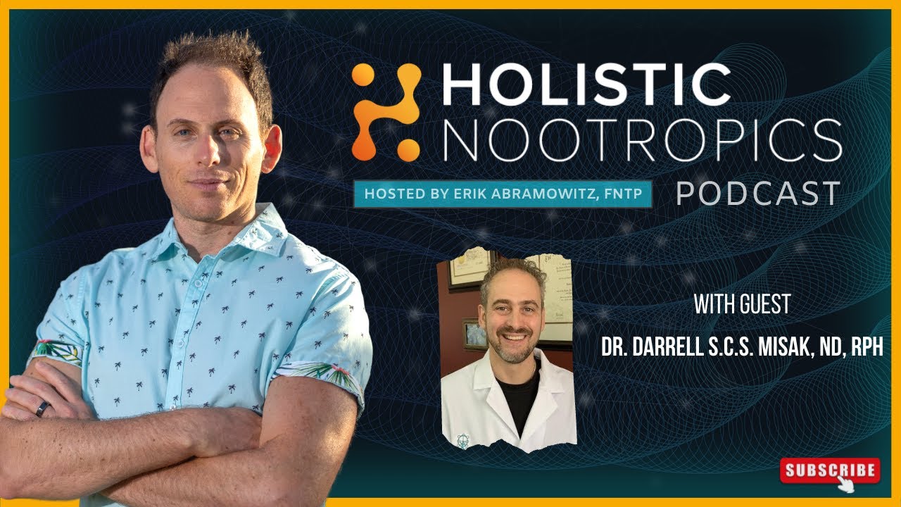 Optimize Your Bio-Electric Life-Force w. Dr. Darrell S.C.S. Misak, ND, RPh (ep 50)