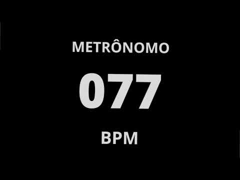 77 BPM METRONOME BEAT DRUM
