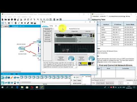 3.4.2.5 Packet Tracer - Troubleshooting GRE