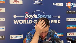 Luke Humphries HONEST REACTION to World Grand Prix final defeat: “Mike showed a lot of bottle”