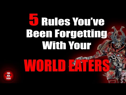 5 Rules You Keep Forgetting For World Eaters and Chaos Space Marines