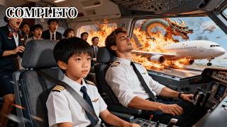 Un niño de 8 años intenta salvar a cientos de pasajeros de un accidente aéreo