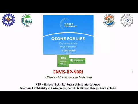 A Webinar is organizing on the Occasion of World Ozone day, 2020