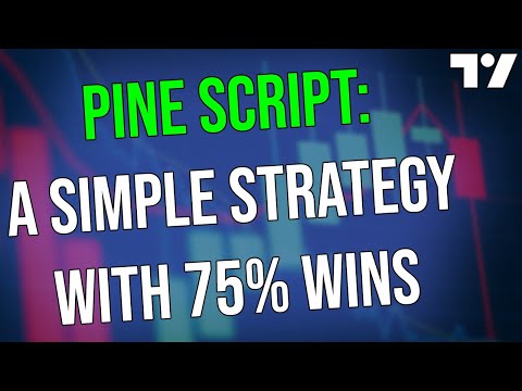 PINE SCRIPT 75 Win Rate on a Simple Pullback Strategy