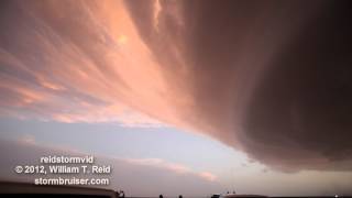 preview picture of video 'Spectacular Melrose, NM supercell --- June 12, 2012'