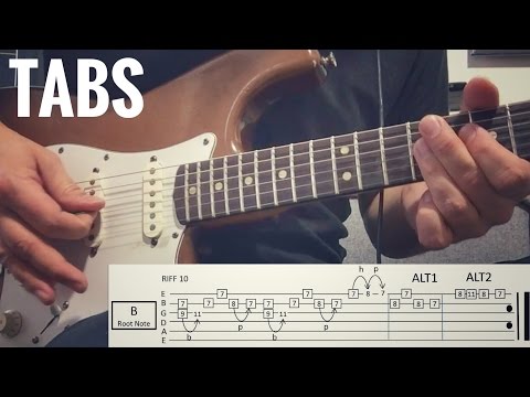 15 Blues Rock Licks - Double Stop Bends