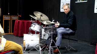 Oregon Coast Jazz Party 2014 - Chuck Redd - Drum Clinic 
