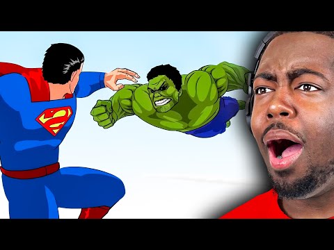 Hulk vs Superman is GOD TIER Action!!!