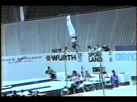 Vitaly Marinitch - High Bar Compulsory 1994 Worlds.avi