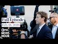 PBS News Hour Full Episode Feb 18 2026