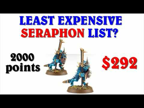 LEAST Expensive Seraphon List for Age of Sigmar?