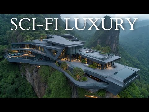 ELON MUSK $7.2 Billion "Mansion X" Looks straight out of a sci fi movie