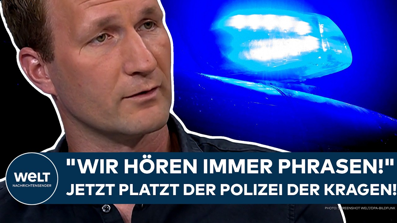 DEUTSCHLAND: "Ja gut, wir hören immer Phrasen!" Jetzt platzt der Polizei der Kragen!
