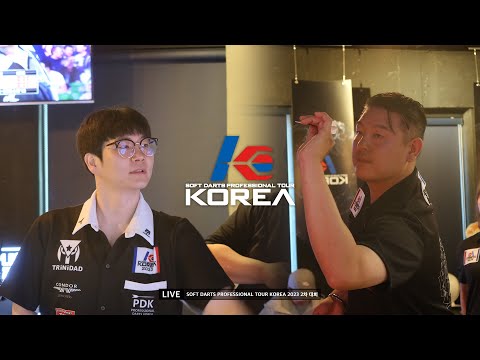 【ILL WOO CHOI vs WOONG HEE HAN】 SEMI-FINAL, 2023 SOFT DARTS PROFESSIONAL TOUR KOREA 2차