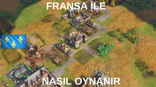 Age of Empires 4 Öğretici, 1vs1 Arabia | Fransa vs Mali | (Fransa Öğretici)