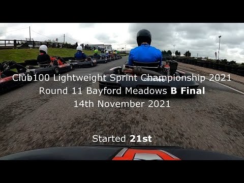 Club 100 - Bayford Meadows R11 LW Sprints B Final 2021 - Ami Breacher