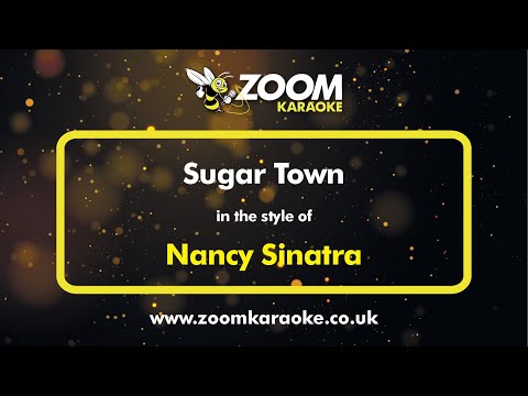 Nancy Sinatra - Sugar Town - Karaoke Version from Zoom Karaoke